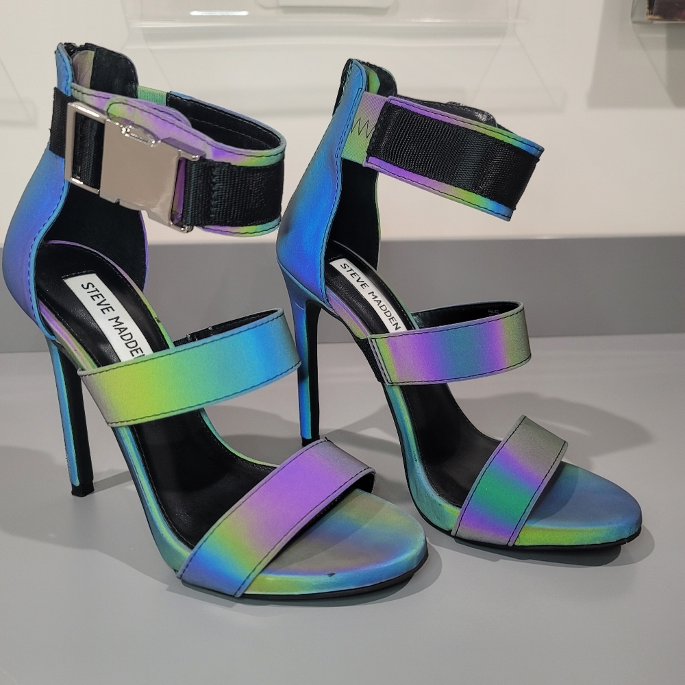 Steve Madden Felice Reflective Heel